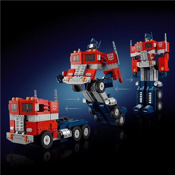 LEGO Icons Optimus Prime Transformers Figure Set 10302