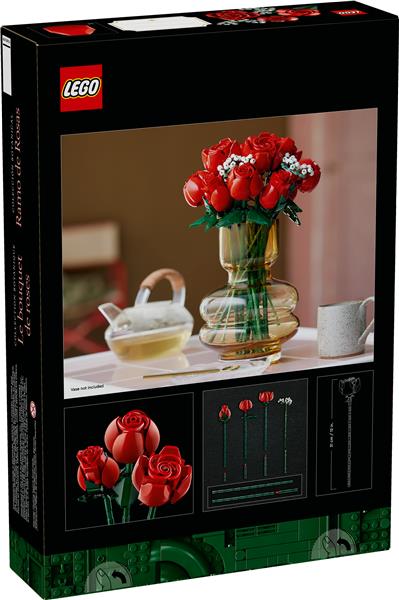 LEGO Icons Bouquet of Roses Build and Display Set 10328