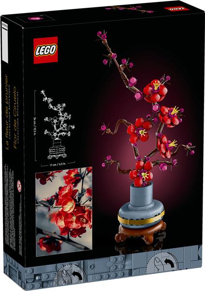 LEGO Icons Plum Blossom Flower Décor Display Set 10369