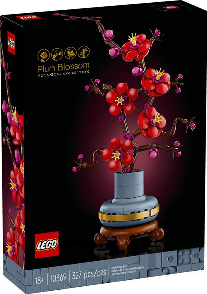 LEGO Icons Plum Blossom Flower Décor Display Set 10369