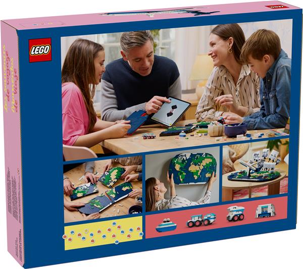 LEGO Travel Moments World Map Toy Building Set 41838