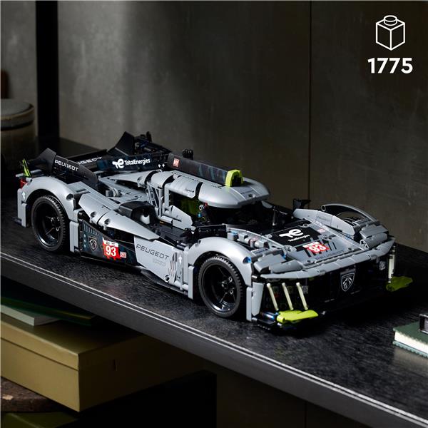 LEGO Technic PEUGEOT 9X8 24H Le Mans Hybrid Hypercar 42156