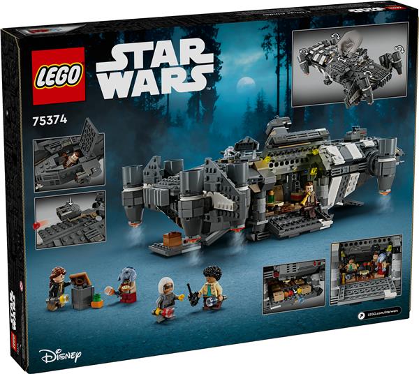 LEGO Star Wars: Skeleton Crew The Onyx Cinder Building Toy 75374