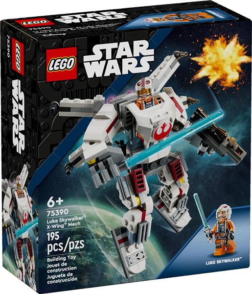 LEGO Star Wars Luke Skywalker X-Wing Mech Buildable Action Figure75390