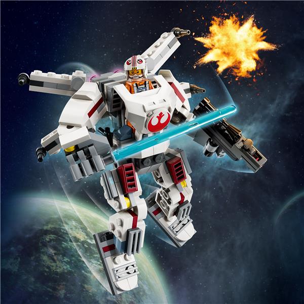 LEGO Star Wars Luke Skywalker X-Wing Mech Buildable Action Figure75390