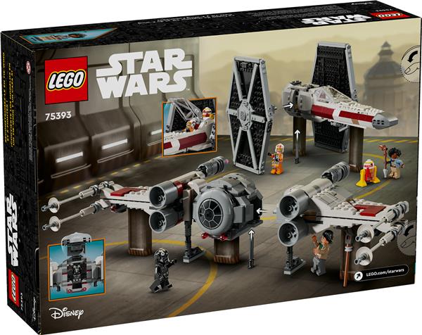 LEGO Star Wars TIE Fighter & X-Wing Mash-up Building Set for Kids75393