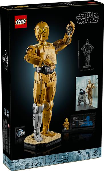 LEGO Star Wars C-3PO Buildable Droid Figure for Build and Display75398