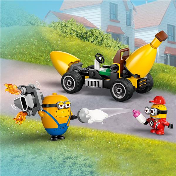 LEGO Despicable Me 4 Minions and Banana Car, Fun Despicable Me 75580