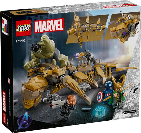 LEGO Marvel The Avengers vs. The Leviathan Superhero Toy 76290