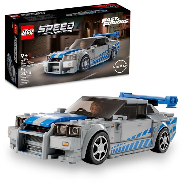 LEGO Speed ??Champions 2 Fast 2 Furious Nissan Skyline GT-R (R34)76917