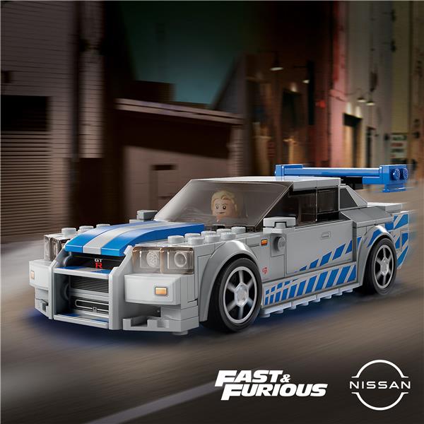 LEGO Speed ??Champions 2 Fast 2 Furious Nissan Skyline GT-R (R34)76917