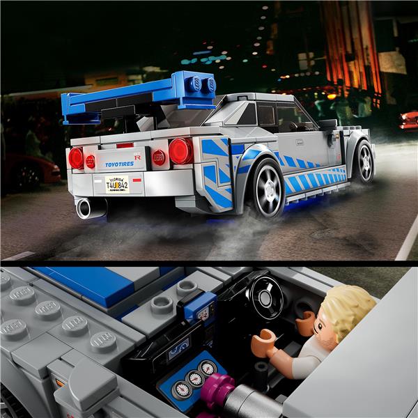 LEGO Speed ??Champions 2 Fast 2 Furious Nissan Skyline GT-R (R34)76917