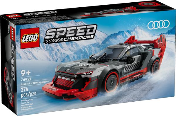 LEGO Speed Champions Audi S1 e-tron quattro Race Car Toy 76921