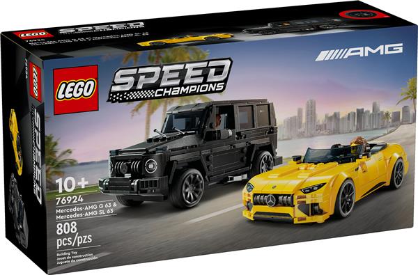 LEGO Speed Champions Mercedes-AMG G 63 & Mercedes-AMG SL 63 76924