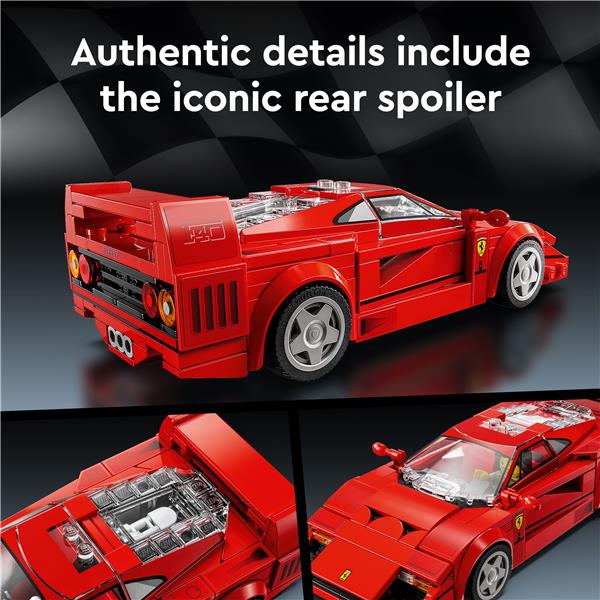 LEGO Speed Champions Ferrari F40 Supercar Building Set 76934