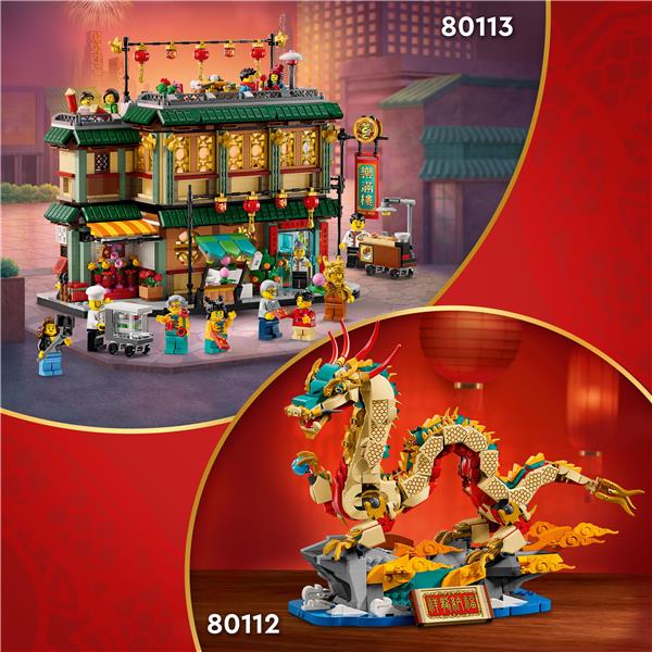 LEGO Spring Festival Auspicious Dragon Toy 80112