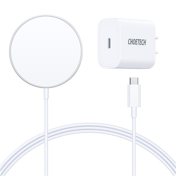 Choetech 15W Magsafe Wireless Quick Charger with PD 20W Adapter