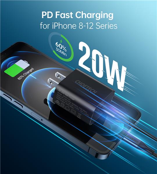 Choetech 20W USB-C PD Power Adapter