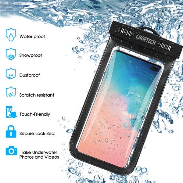 Choetech Universal Waterproof Bag for Mobile Phone