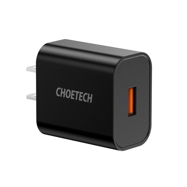 Choetech 18W USB-A QC 3.0 Fast Wall Charger(Open Box)