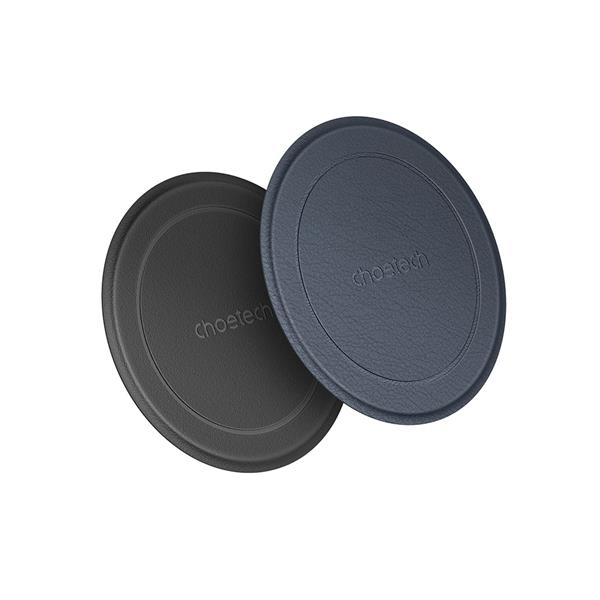 Choetech Magnetic Metal Plate, 2 Pack, Black/Blue(Open Box)