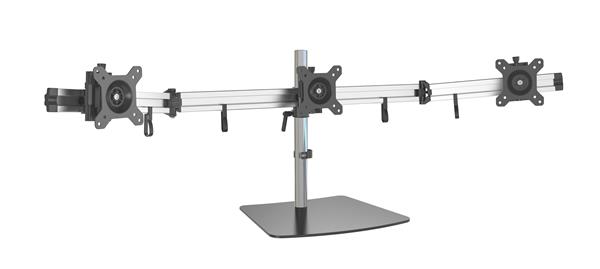 iCAN Aluminum Triple Monitor Mount Desk Stand