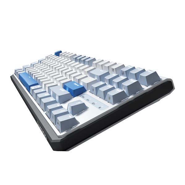 Durgod K620W Corona Wireless Blutooth 3-mode Win/Mac Mechanical Keyboard 87 Key White Backlit Kailh Speed Sliver Switch