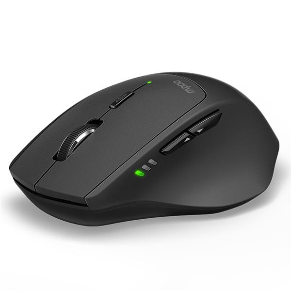 RAPOO MT550 Multi-Device Bluetooth Wireless Office Mouse, adjustable DPI, long battery life(Open Box)