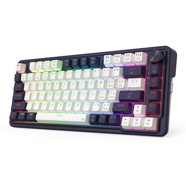 Redragon K673WB PRO Gasket Mounted Mechanical Gaming Keyboard with Red Switches(Open Box)