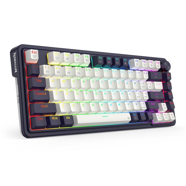 Redragon K673WB PRO Gasket Mounted Mechanical Gaming Keyboard with Red Switches(Open Box)