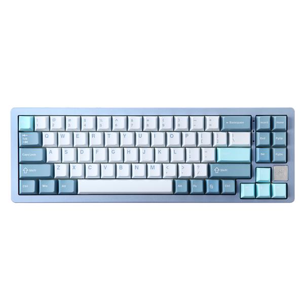 Yunzii AL71 Tri-mode Aluminum RGB Gaming Keyboard Blue Colour(Open Box)