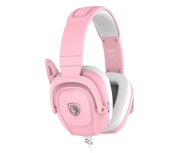 SADES SA-732 Pink Zpwoer  Gaming Headset