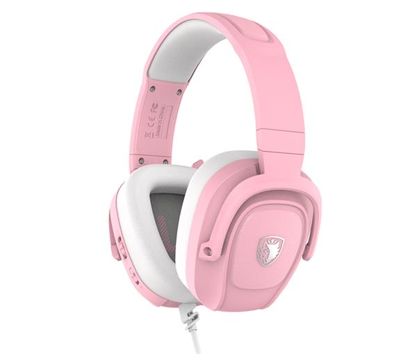 SADES SA-732 Pink Zpwoer  Gaming Headset