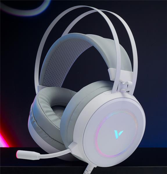 RAPOO VH160S White Virtual 7.1 Channels Gaming Headset USB