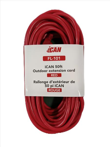 iCAN 50ft Outdoor Extension Cord