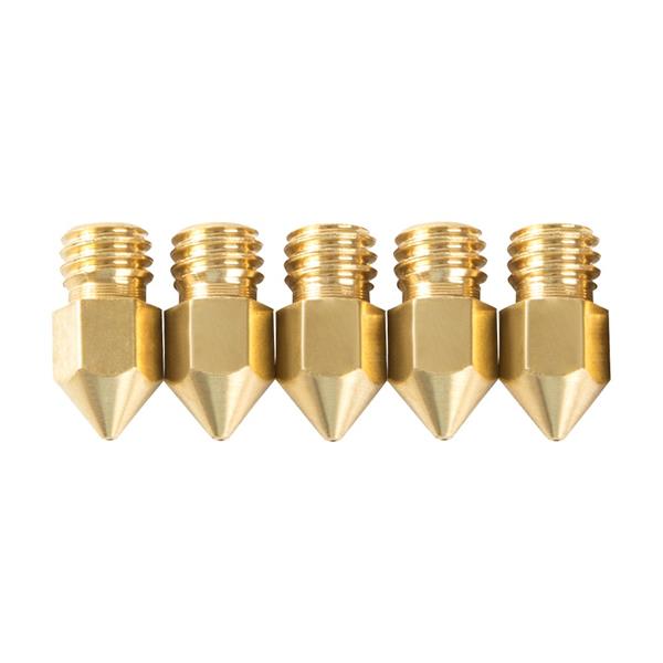 0.4mm Nozzle Kit, Nozzle_D6×d0.4×H13_brass_5PCS, Ender-3 V2/Ender-5 Pro/Ender-5 plus/Ender-6/Ender-3/Ender-3 Pro/Sermoon D1_/Ender-3 Max