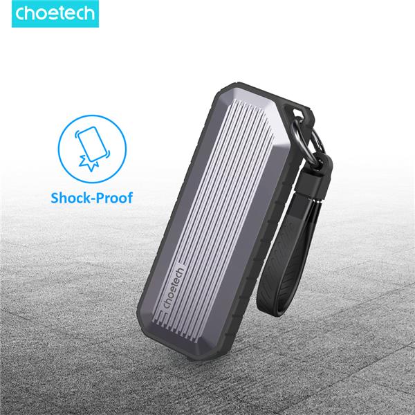 Chotech M.2 Multi-size Compatibility Portable Hard Drive Case