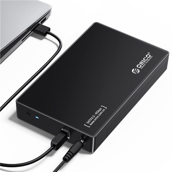 ORICO 3588US3 SATA USB 3.0 Tool Free 3.5" Black HDD Enclosure