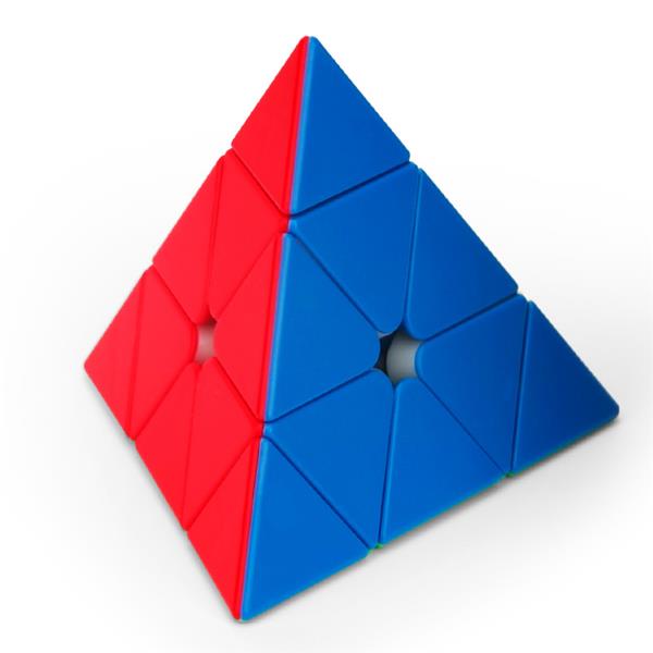 MoYu Meilong Pyramid M:Pyramid Magnetic Puzzle Stickerless Triangle Cube