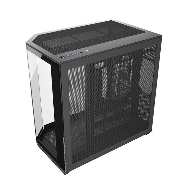 Armoury D60 Tempered Glass Mid-tower, Black(Open Box)