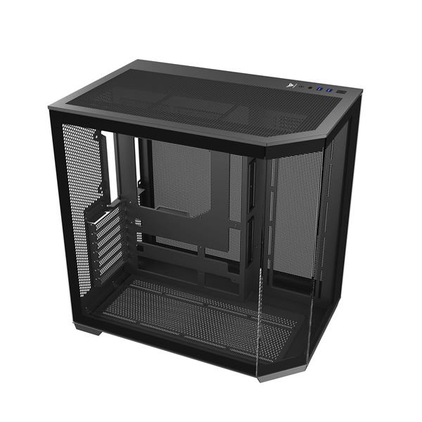 Armoury D60 Tempered Glass Mid-tower, Black