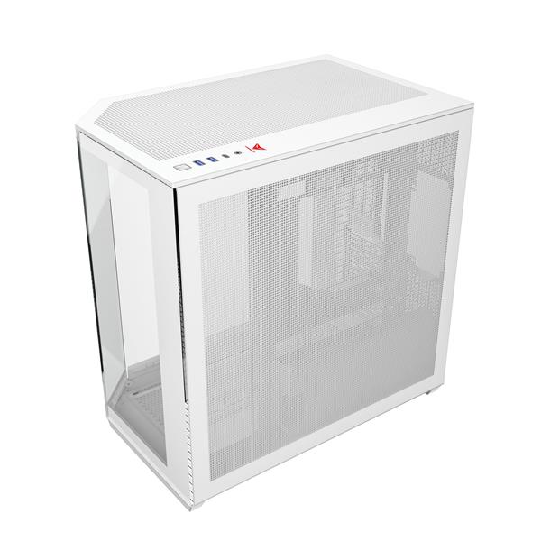 Armoury D60 Tempered Glass Mid-tower, White(Open Box)