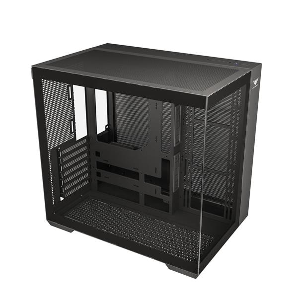 Armoury C708 Tempered Glass Mid-tower, Black