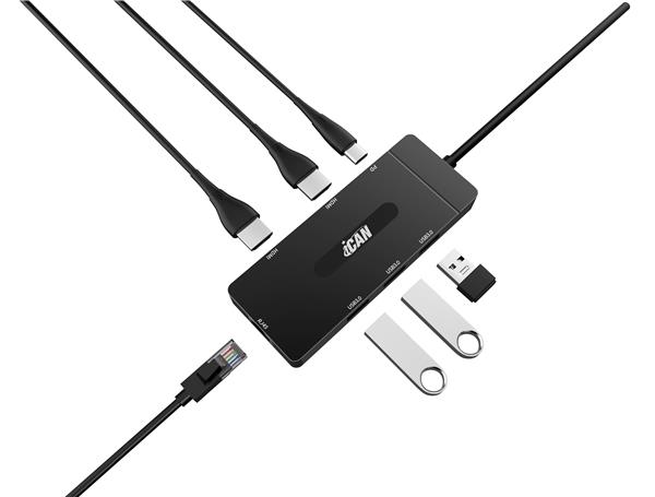 iCAN Type C 7 In 1 USB 3.0 Type C Adapter