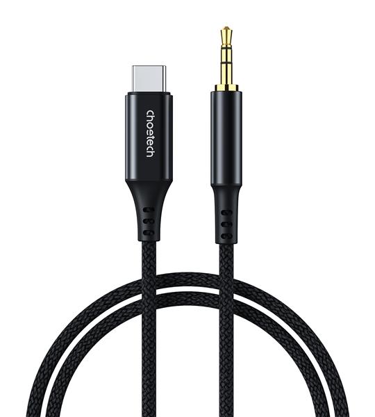 Choetech USB Type-C to 3.5mm Audio Cable, 2 meter / 6.6ft(Open Box)