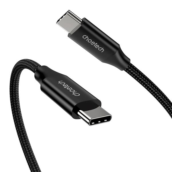 CHOETECH 6.6ft USB-C to USB-C 3.1 GEN 2 Cable, 100W(20V/5A), 10 Gbps