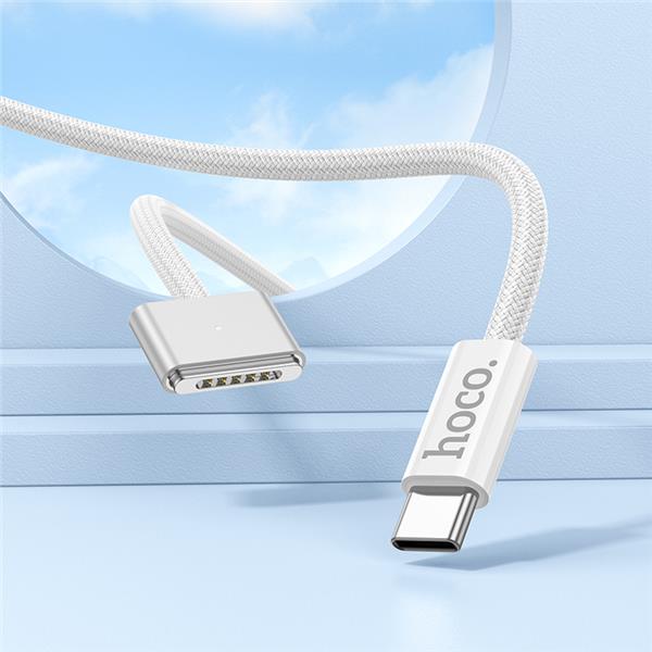 HOCO "X103 magnetic" charging cable Type-C to Magsafe3, 2m (6.6ft), White