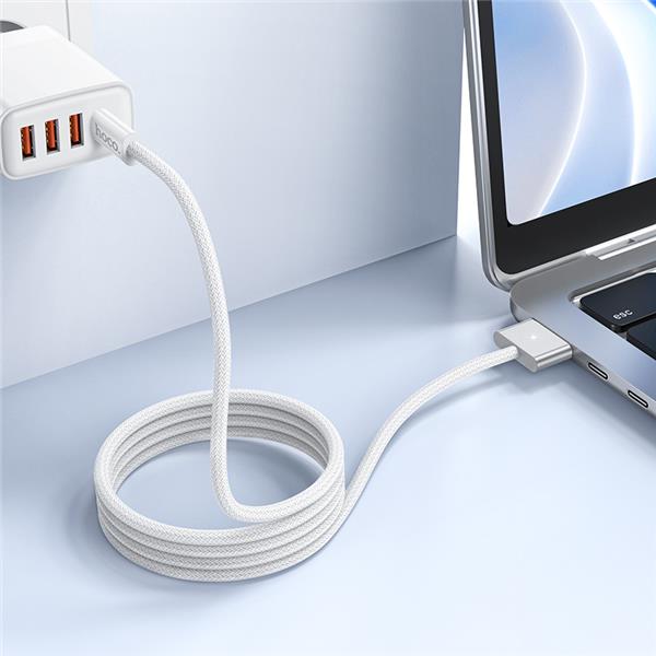 HOCO "X103 magnetic" charging cable Type-C to Magsafe3, 2m (6.6ft), White