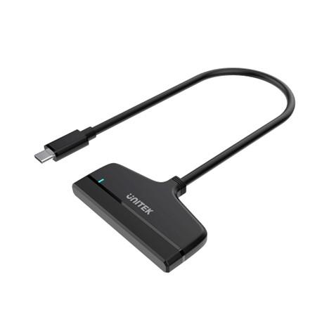 Unitek USB Type-C 5Gbps to 2.5 inch SATA Hard Disk 6G Adapter, Black