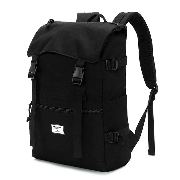 KINGSLONG 15.6" Carry-on Travel Laptop Backpack, Black